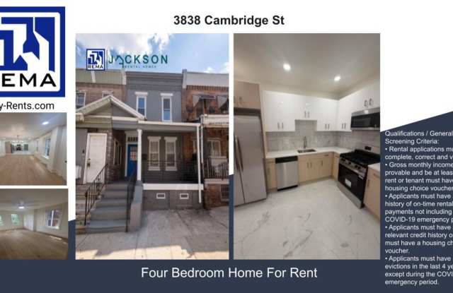 3838 Cambridge St. 4 bedrooms, 1.5 bathrooms  House (Section 8 Exclusive)) Gallery 1