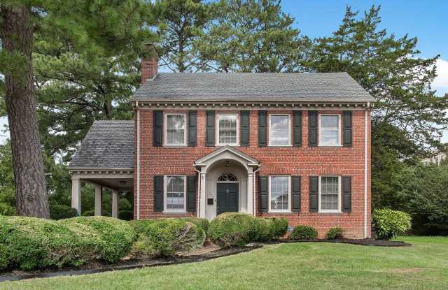 Classic Brick Colonial with Slate roof on Libbie Avenue photos photos