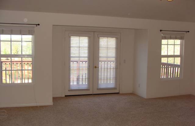GORGEOUS 4BR/3.5BA 2 story home w solar, yards, views, balconies, fireplaces, walk in closets, laundry room and luxury living on a quiet cul-de-sac in the hills of Alpine Gallery 1