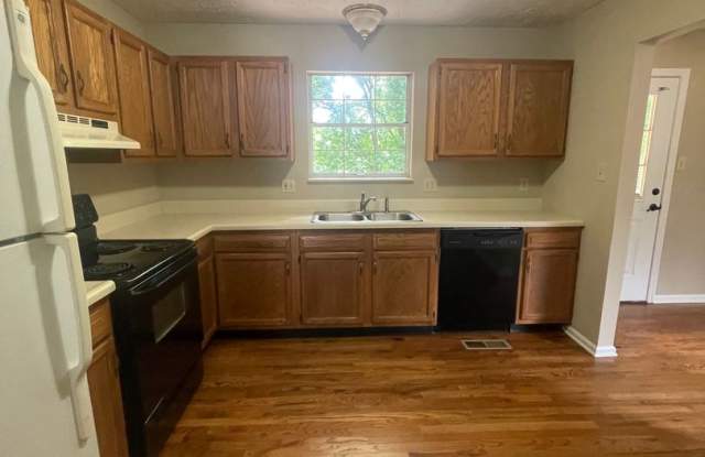 3 bed, 2 bath, 2 car garage ranch style home with fenced yard. Gallery 4