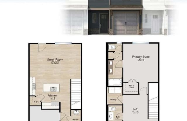 Stunning 3-Bed, 2.5-Bath Townhome at The Lily at Clover Ridge Gallery 3