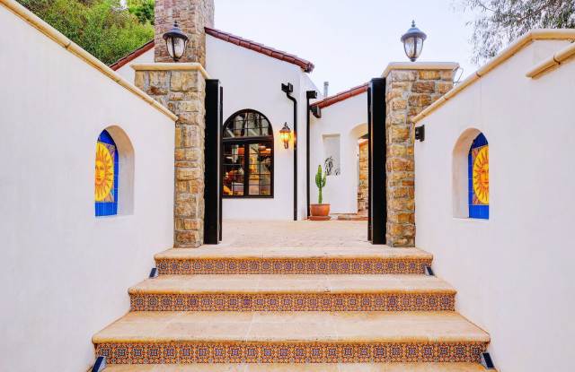 Fully Furnished Luxurious Spanish Mediterranean Villa in Hollywood Hills: 4-Bedroom, 2.5-Bath Retreat with 1.3 Acres, Canyon Views & Resort-Style Amenities! photos photos