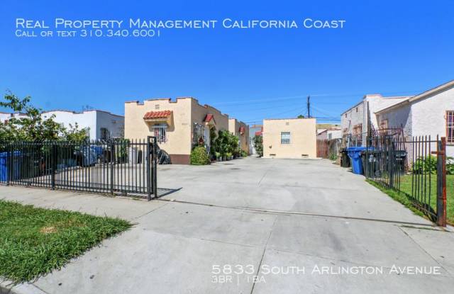 5833 South Arlington Avenue - 5833 Arlington Avenue, Los Angeles, CA 90043