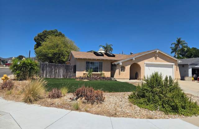 Sun-filled Santee home on a quiet cul-de-sac available immediately. Gallery 1
