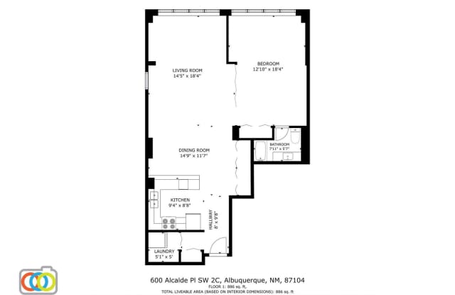 Art Deco Condo 1/BD 1/BA 1/CP space photos photos