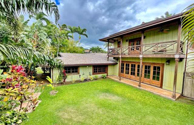 Magical Maui Meadows Tropical Resort Style Oasis. Unfurnished 4 Bed/ 3 Bath Private Home. Pool w/ Water Slide! Fully Fenced and Gated with Tropical Landscaping. photos photos