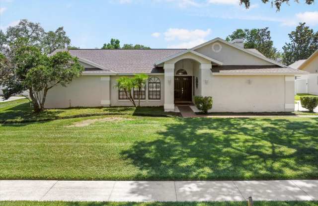 Valrico Pool Home large fence back yard photos photos