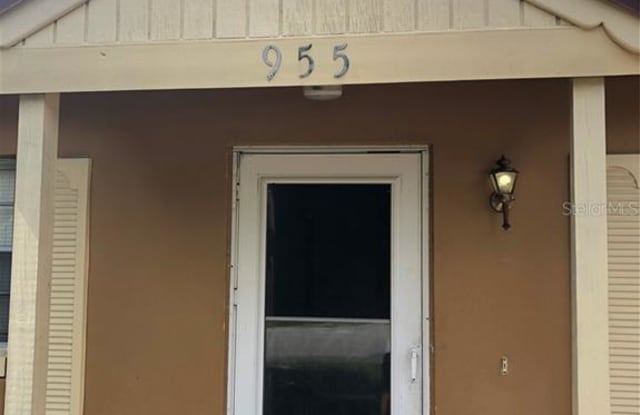 955 E ROSE AVENUE - 955 East Rose Avenue, Orange City, FL 32763