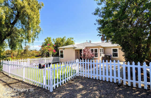 1643 Gregory Street - 1643 Gregory Street, San Diego, CA 92102