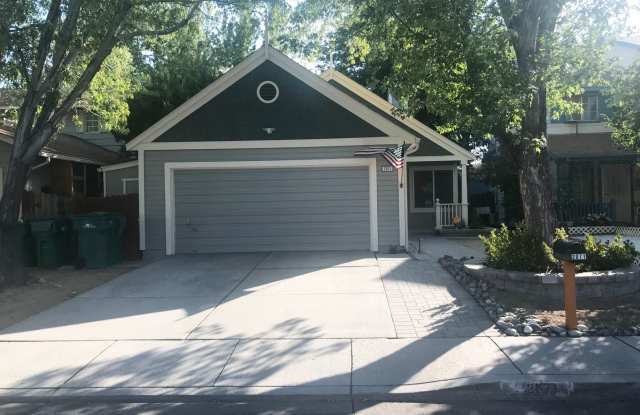 Single Story 2 Br, 2 Bath, 2 Car Home in Sparks - 2071 Burnside Drive, Sparks, NV 89434