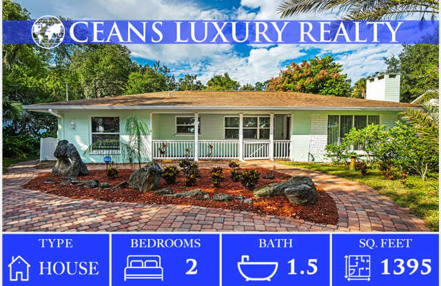 2 Bed, 1.5 Bath Port Orange Home w/ Flex Room or 3rd Bedroom Directly Across from the River photos photos