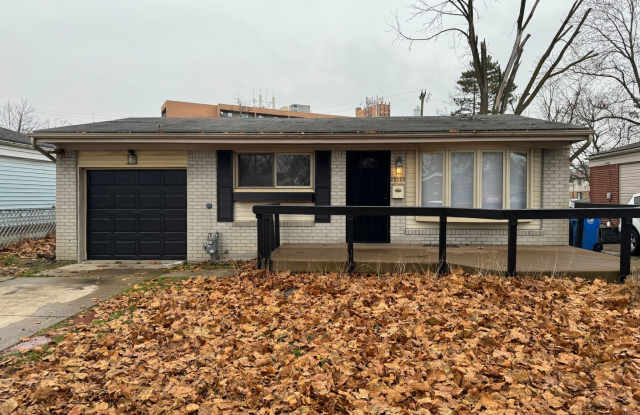 3 Bed, 1 Bath Ranch with Basement and Attached Garage - 29636 Edward Drive, Inkster, MI 48141