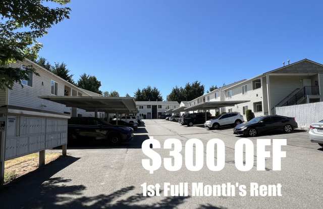 $300 Off First Full Month!  1 Bedroom 1 Bathroom - Ground Floor - Bonney Lake Condo - #C1 photos photos