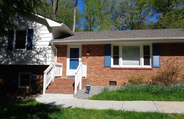 House for Rent-Country Club Area - 675 Alpine Road, Winston-Salem, NC 27104