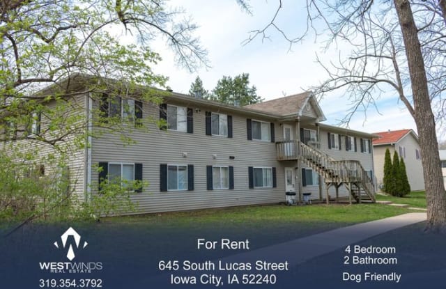 645 South Lucas Street - 645 South Lucas Street, Iowa City, IA 52240