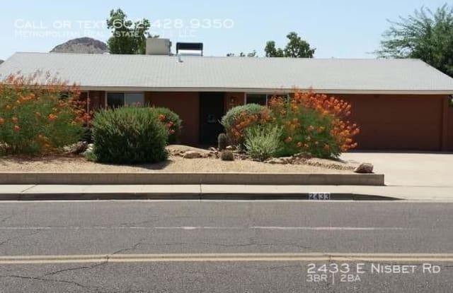 2433 E Nisbet Rd - 2433 East Nisbet Road, Phoenix, AZ 85032