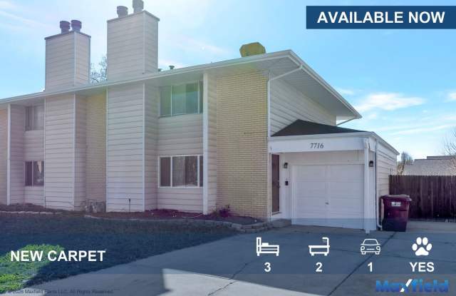 NEW CARPET - 3 Bed, 2 Bath Midvale Duplex with Garage photos photos