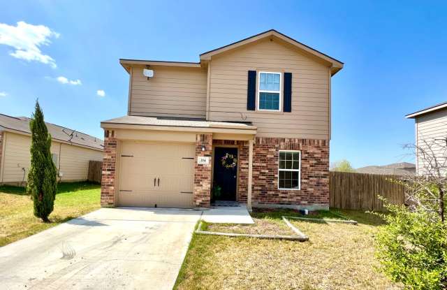 Home with fenced in backyard and covered back porch! - 214 Wincliff Ln, Williamson County, TX 76537