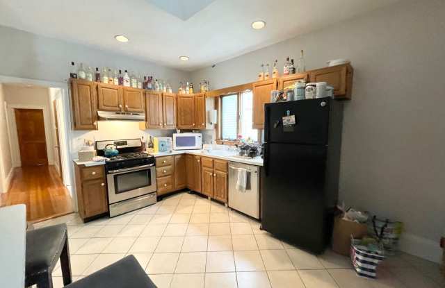 No Fee, Fantastic Apt for NEU students!  Laundry in Building.  Spacious, Sunny, Youtube Video attached - 15 Bucknam Street, Boston, MA 02120