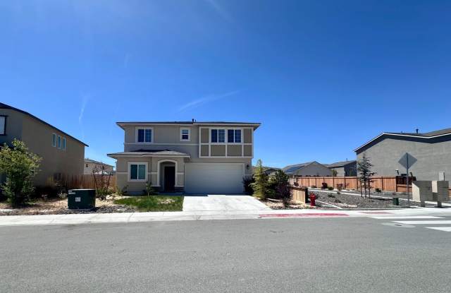 4 Bedroom + Den, 3 Baths newly built home in Kiley Ranch. Available Now. Includes Sewer and Trash. Gallery 1