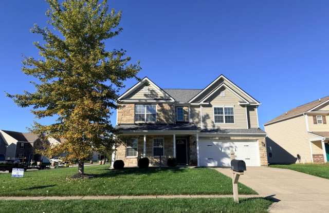 Move-in special for this 5 BR, 3 BA home located at 1883 Creekstone Dr., Columbus, IN - 1883 Creekstone Drive, Columbus, IN 47201