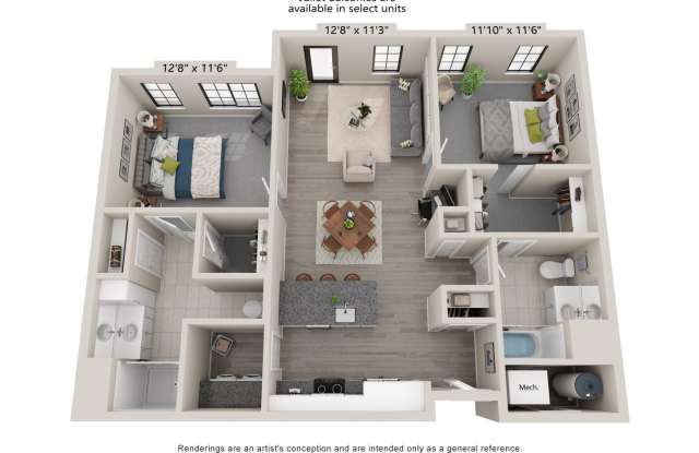 Unit I- Luxury 1st Floor 2 Bedroom 2 Bathroom Private Entrance (55+) photos photos