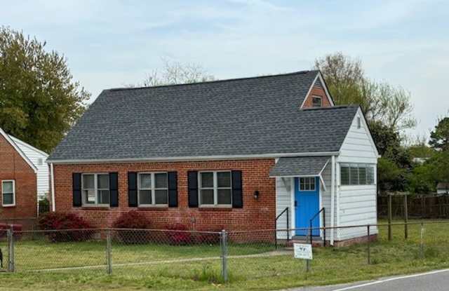 Remodeled 3 bedroom brick cape in Lakeside with huge back yard and detached garage. - 2131 Kent Street, Lakeside, VA 23228