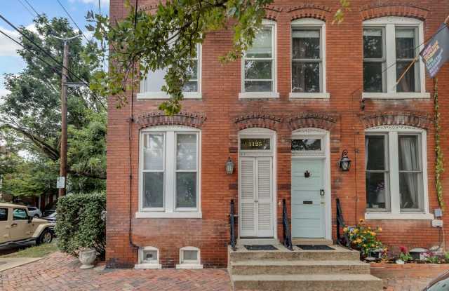 Timeless Brick Rowhome Steps from King Street - 1125 Prince Street, Alexandria, VA 22314