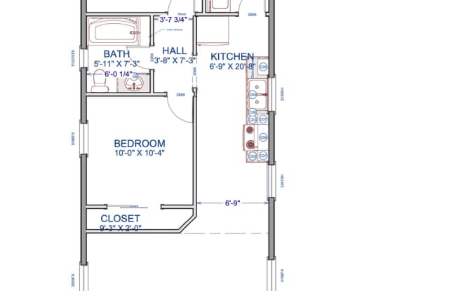 Newly Remodeled 1 Bedroom with an Office Gallery 3