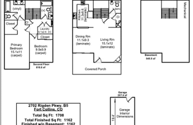 Townhome -2 bed 2.5 bath + bonus area photos photos