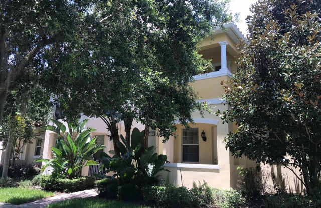 Gorgeous 3/3 Townhouse in VillageWalk of Lake Nona (Gated) - 8639 Lower Villagewalk Circle, Orlando, FL 32827