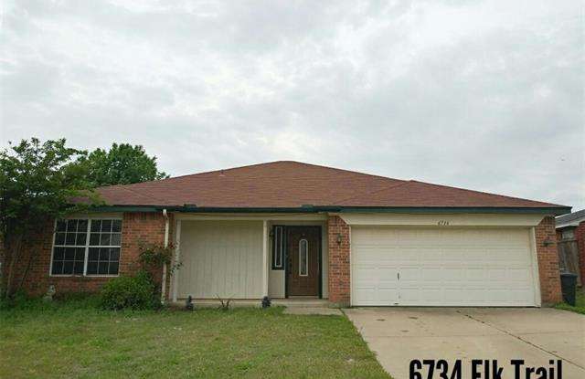 6734 Elk Trail - 6734 Elk Trail, Arlington, TX 76002