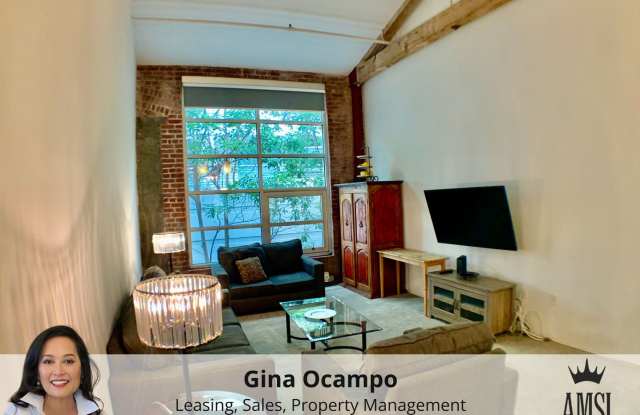 12 Month Lease Term: Furnished 1BR Loft-style w/Den condo a block from The Embarcadero, Includes Parking! - 400 Spear Street, San Francisco, CA 94105