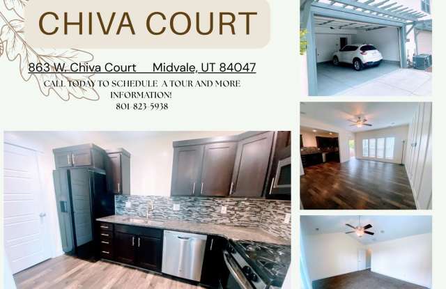 Beautiful Midvale Condo for Lease | Private Living, Vaulted Ceilings & 2-Car Garage! Gallery 1