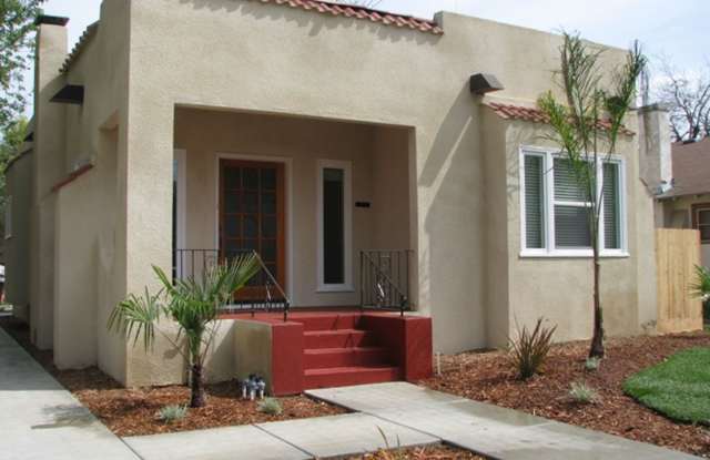 This Charming Spanish style home is located in the Tower District just across the street from Fresno City College - 1458 North Poplar Avenue, Fresno, CA 93728