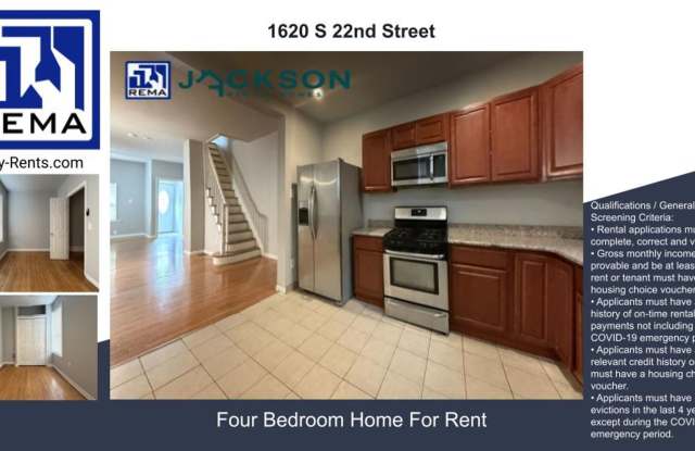 1620 S 22nd St. 4 bedroom 2 bathroom House Gallery 1