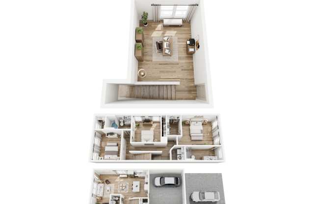 New Classically designed Duet style homes for Rent in Charlotte Gallery 3