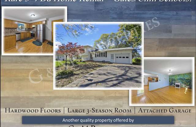Rare 3/4 Bedroom in Gates/Chili School District! - 61 Debby Lane, Gates, NY 14606