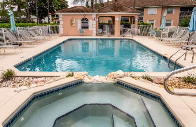 ** 2 BED\2 BATH TOP FLOOR CONDO ** FURNISHED TURN-KEY ** STEPS TO POOL ** LELY AREA ** SEASONAL ** photos photos