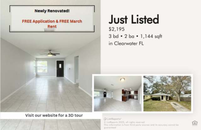 1348 Friend Avenue - 1348 Friend Avenue, Clearwater, FL 33756