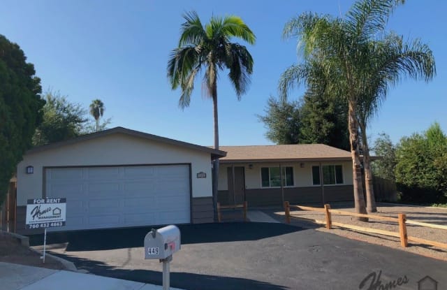 449 Chestnut Ln - 449 Chestnut Lane, Escondido, CA 92025