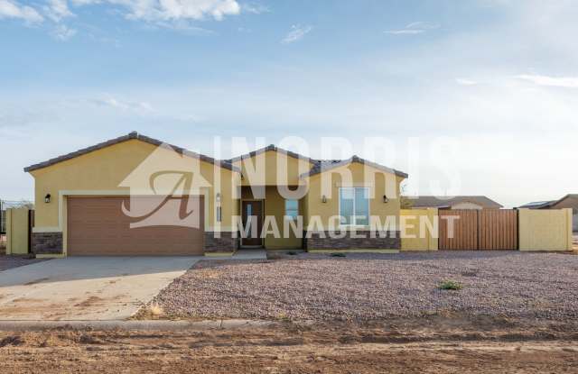 Beautiful Brand New Home with Block Wall - 12577 West Xavier Drive, Arizona City, AZ 85123