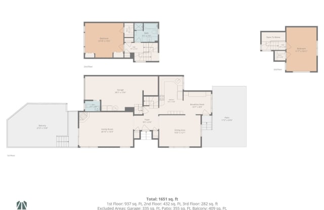 Spacious, Beautifully Updated Merced Manor Garden Home with Modern Amenities | Walker’s Paradise & Easy SF/Silicon Valley Commutes Gallery 3