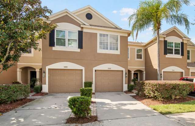 Beautiful 3-Bedroom Townhome in Gated Solana Bay Community - 8558 Sandy Beach Street, Town 'n' Country, FL 33634