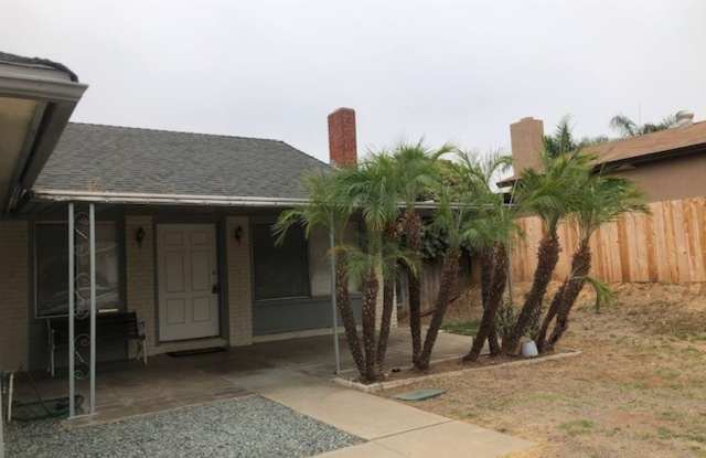 4 bed-2 bath Single Story House with 2-Car Garage located in Santee. - 10915 2nd Street, Santee, CA 92071