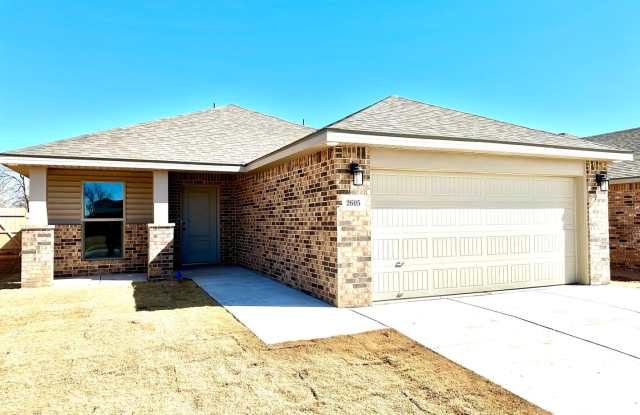 3 Bed/ 2Bath New Build - 2605 Tiffin Avenue, Lubbock, TX 79407
