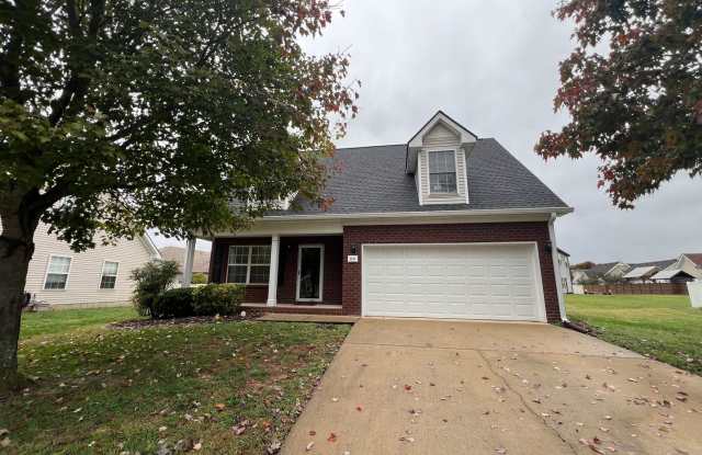 Half Off First Month's Rent! 3 BR 2.5 BA Home Located in Culdesac in Evergreen Farms - Available Now - 3216 Cinch Court, Murfreesboro, TN 37128