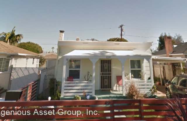 4340 Lyceum Ave. - 4340 Lyceum Avenue, Los Angeles, CA 90066