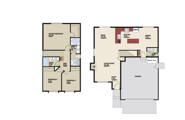 Light and bright, like new Coffey Park home with hardwood style flooring and beautiful yard Gallery 3