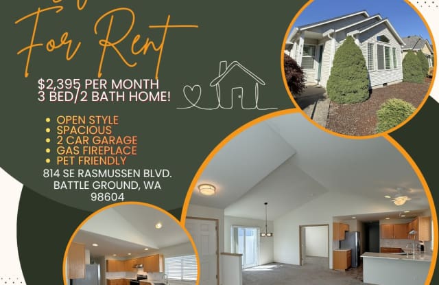 Spacious 3 Bedroom Ranch Home in Battle Ground! Gallery 1